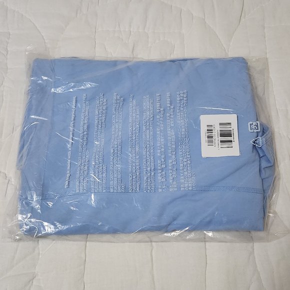 Old Navy Active Blue Strappy Back Built-in Bra & Shorts Workout Dress NWT Size L - Picture 5 of 6